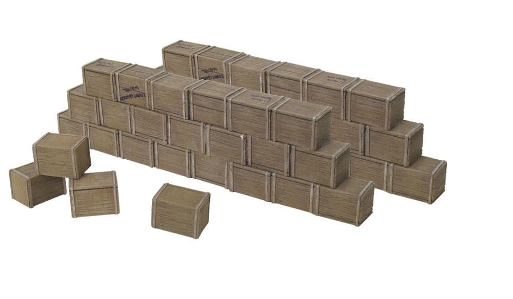 WB20050 - Biscuit Box Wall Sections 9 Piece Set in slightly damaged box.
