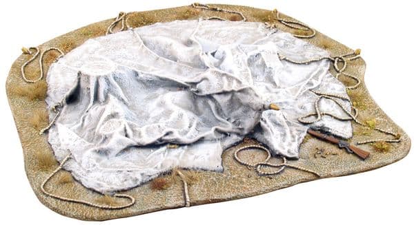 WB20077 British Collapsed Tent