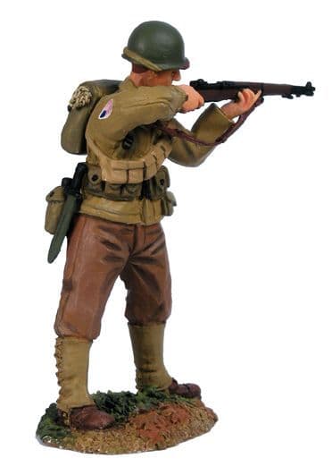 WB25009 US 101st Airborne Glider Infantry Regiment Standing Firing
