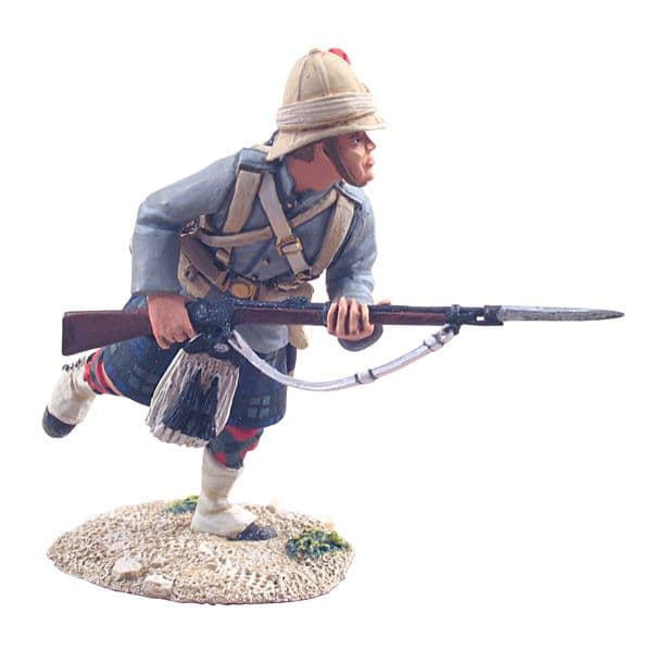 WB27006 British 42nd Highlander Charging
