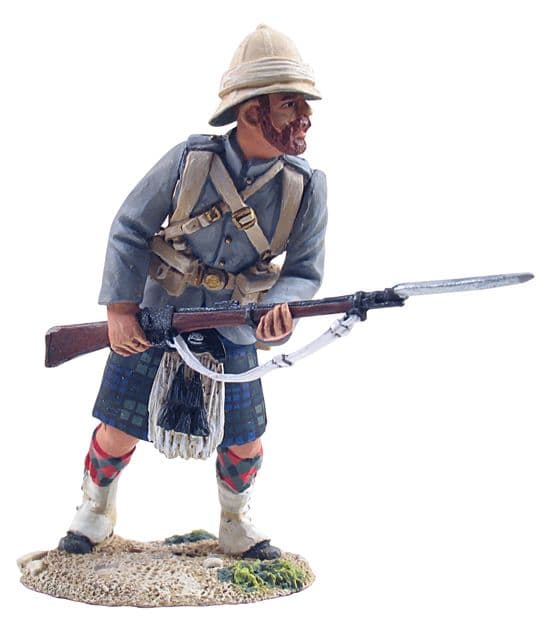 WB27008 British 42nd Highlander Defending with Bayonet