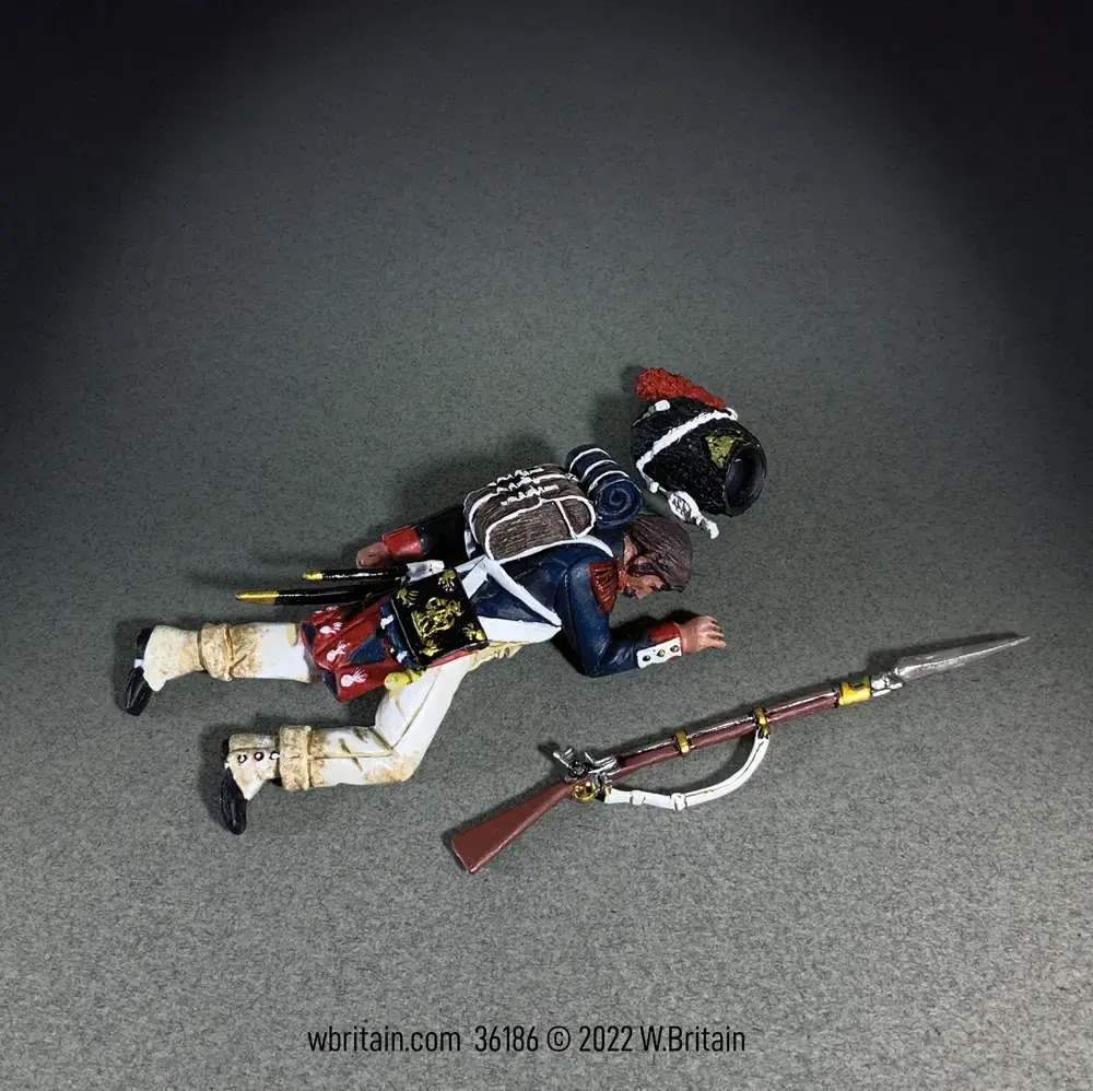 WB36186 French Imperial Guard Casualty