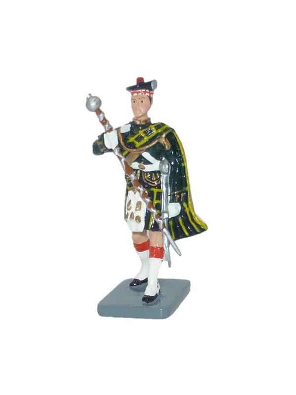 WB40328 Gordon Highlanders Pipe Band-Drum Major