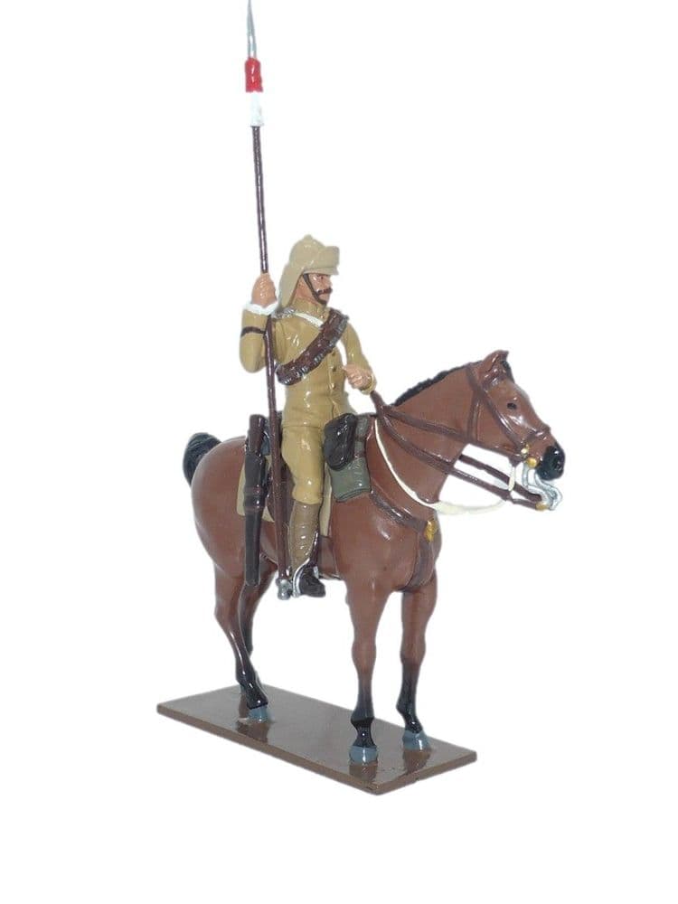 WB44012 Trooper 21st Lancers Mounted 1898 - 2 piece set