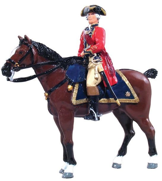 WB47006 - British Mounted Officer 1st Foot Guards 1754-1763