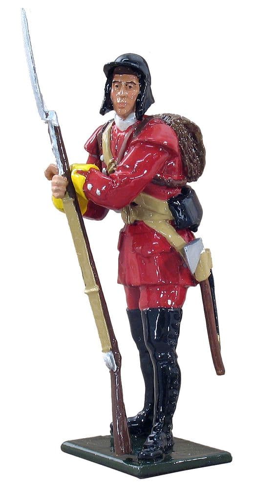 WB47017 British Light Infantryman 1759-1763