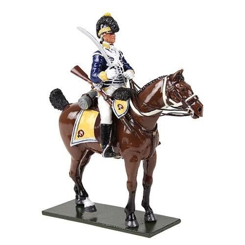 WB47058 British 10th Light Dragoon’s Trooper Mounted No 1, 1795