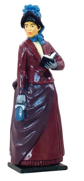 WB60004 Lady in Walking Dress 1883-1885