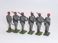 WBritain - Montenegrin Infantry  Marching and Officer Set 174 (A)