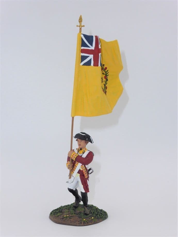 William Britain American revolution Flag Bearer R