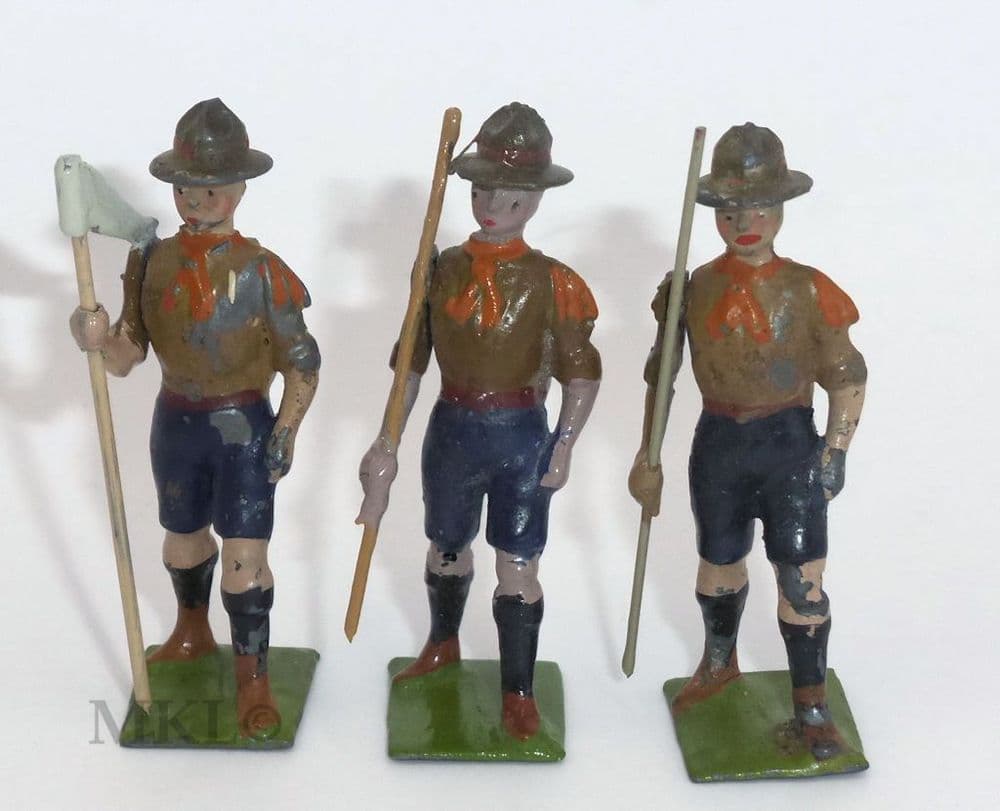 William Britain Scouts (Set B) - Orange Neckerchief