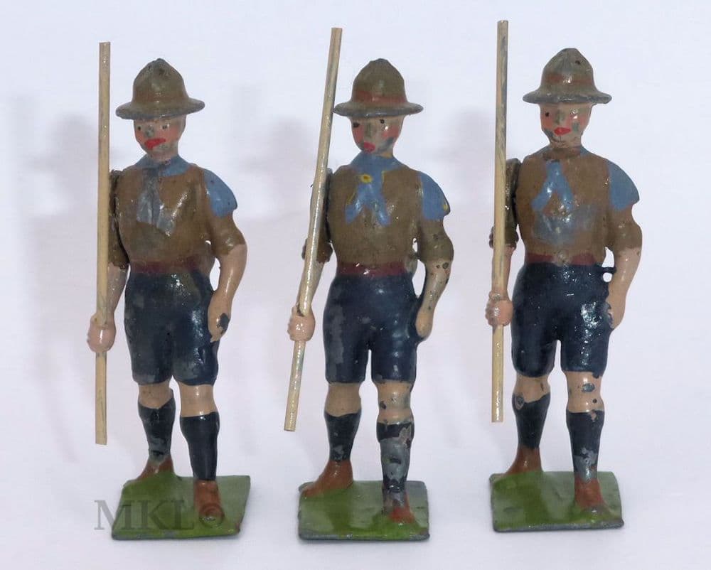 William Britain Scouts (Set E) - Blue Neckerchief