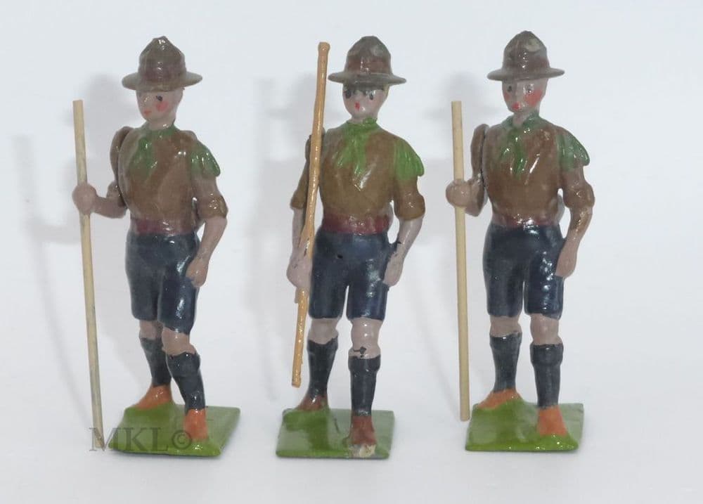 William Britain Scouts (Set G) - Green Neckerchief