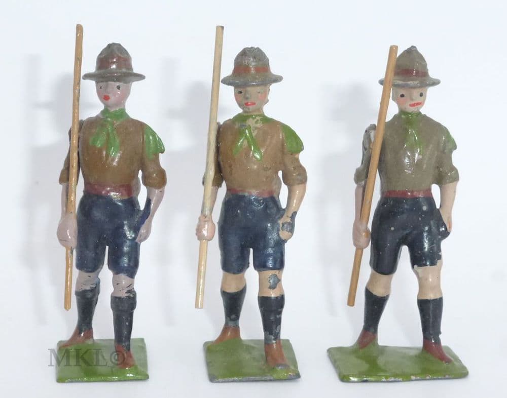 William Britain Scouts (Set H) - Green Neckerchief