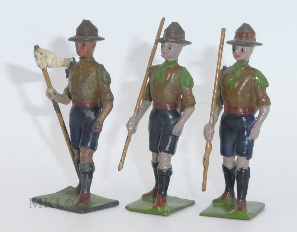 William Britain Scouts (Set J) - Green Neckerchief