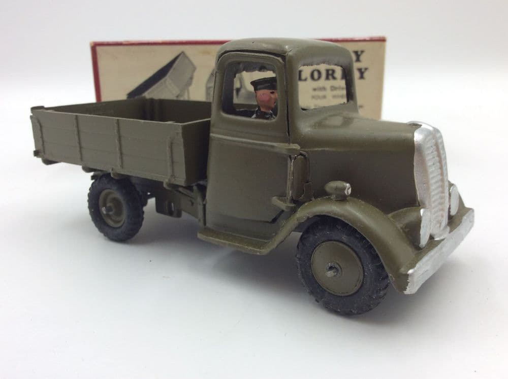 William Britain Vintage Metal 4 Wheel Army Lorry Item 1334