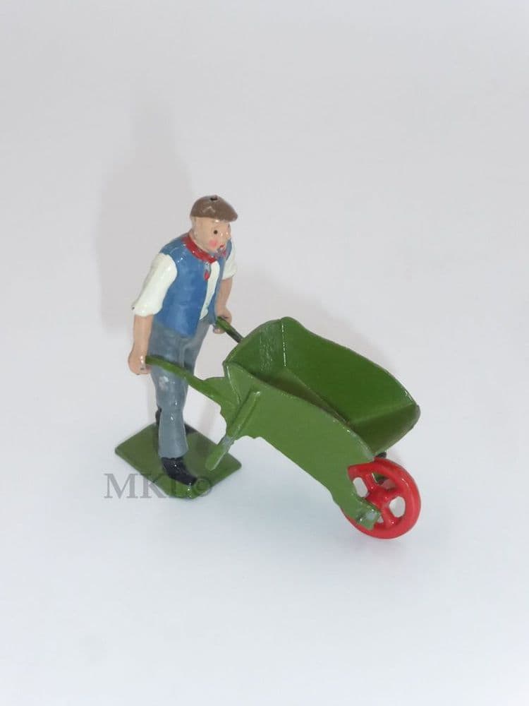 William Britain WB547 - Man with Wheelbarrow