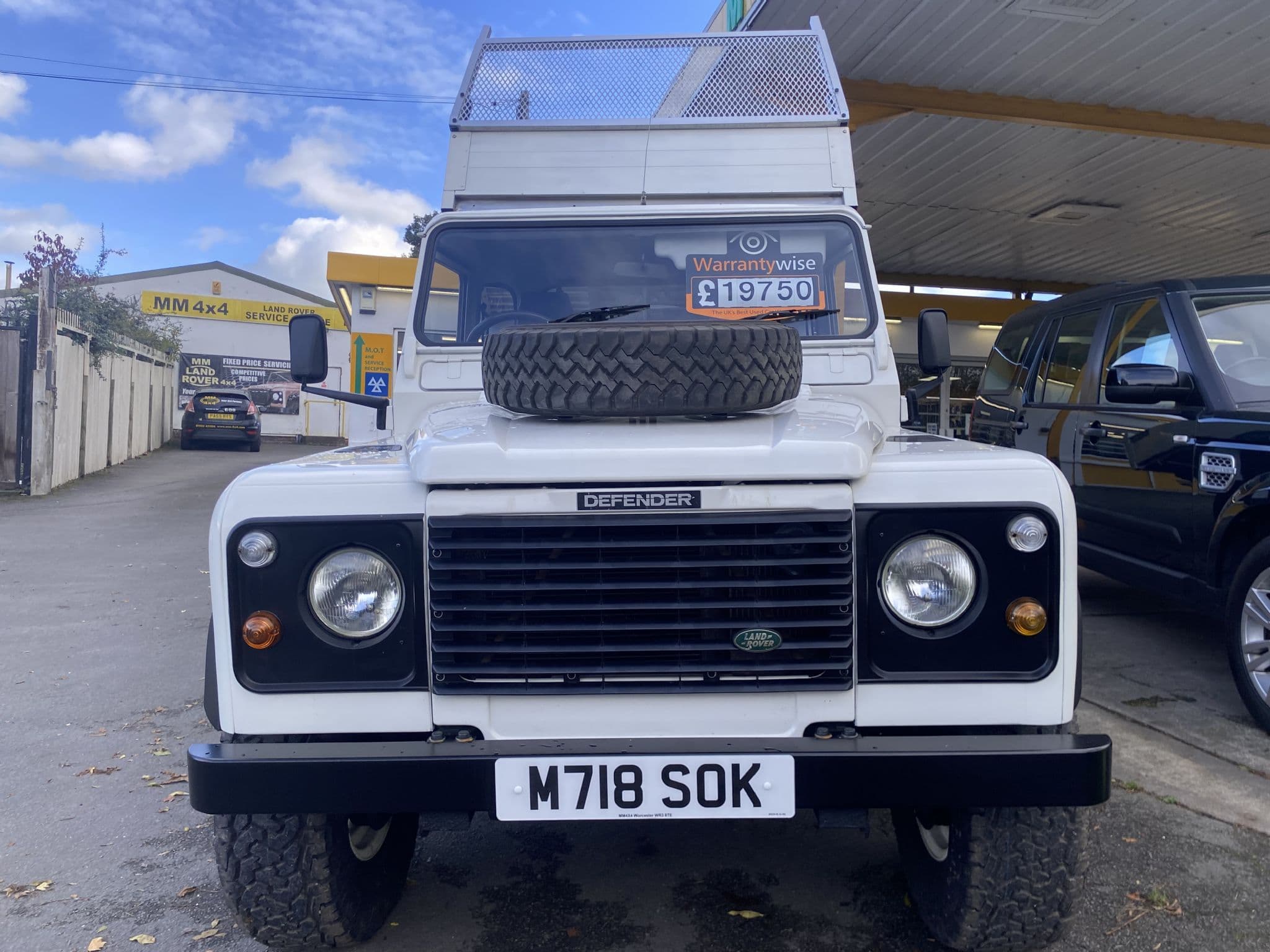 SOLD Land Rover Defender 300 TDi 130 Dropside Tipper Special Vehicle 1995
