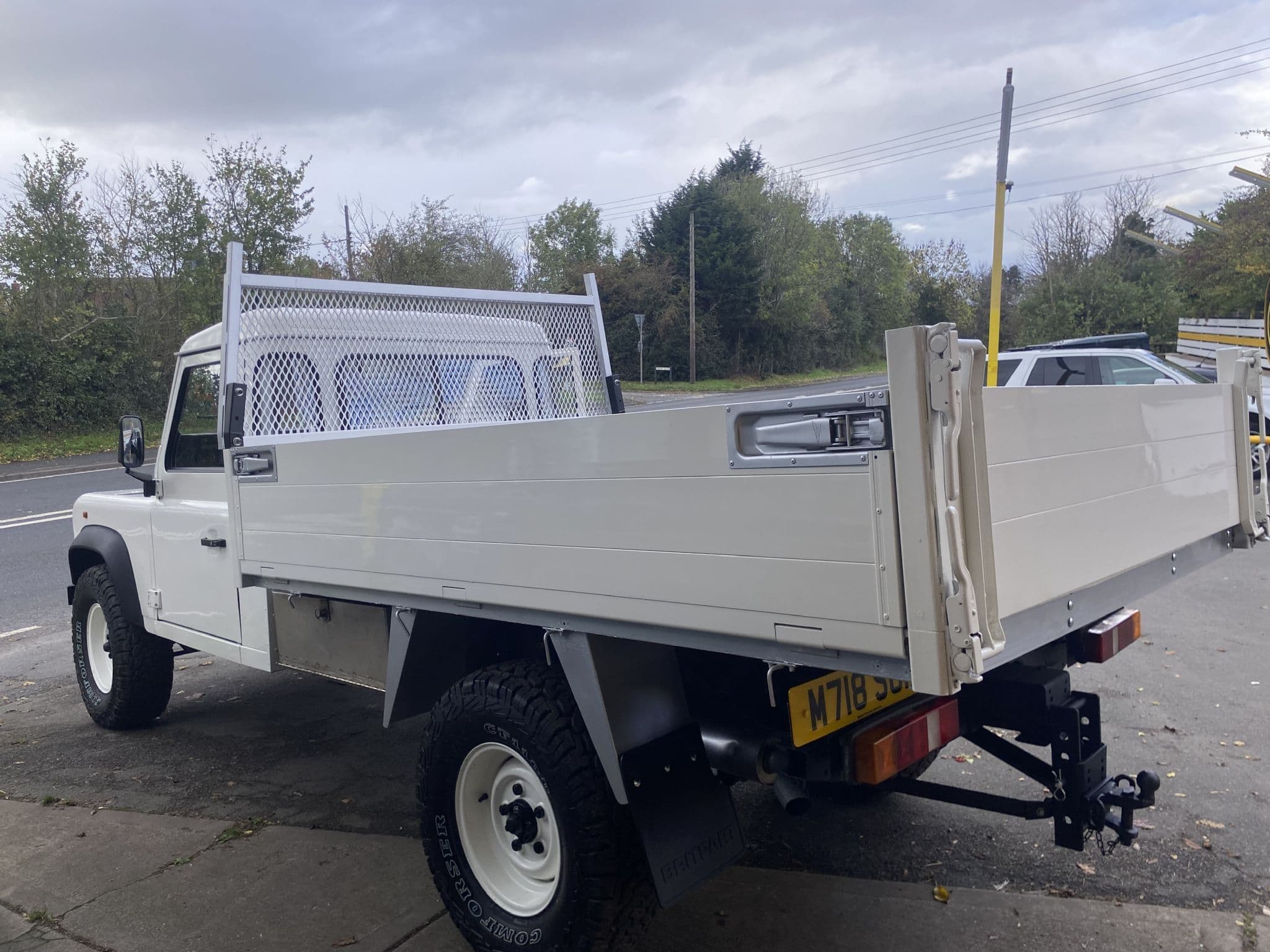 SOLD Land Rover Defender 300 TDi 130 Dropside Tipper Special Vehicle 1995