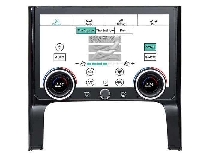 Touch Screen Radiator Control Panel 10
