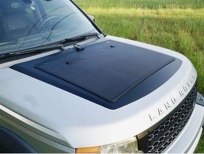 110W Bonnet Mounted Solar Panel Kit