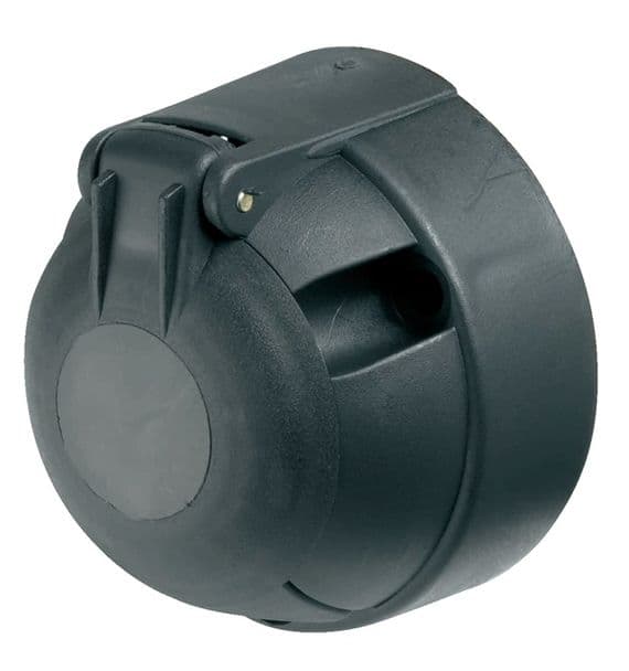 12N 7 Pin Plastic Socket (c/w fog cut out)