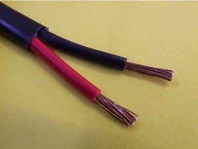 17 Amp Twin Core Cable - Sold Per Metre