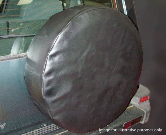 205 x 16 Plain Black Spare Wheel Cover - DA2026