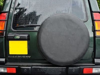 235 x 70 x 16 & 255 x 55 x 18 Plain Black Spare Wheel Cover - DA2025