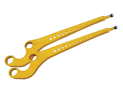 3 Degree Ultra Light Castor Correction Radius Arms (Pair) - Britpart