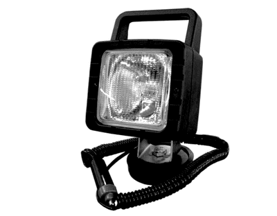 55 Watt Halogen Wipac Work Lamp - Magnetic Base (mobile)