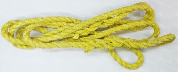 6 metre 24mm Polypropylene Tow Rope 7.6 Tonne