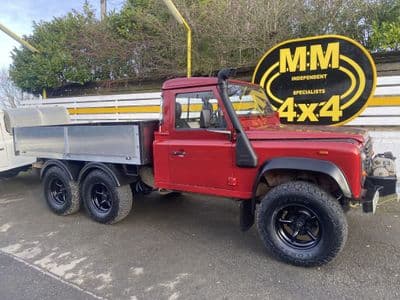 6x6 Defender Dropside Tipper – Nissan 3.5 Turbo Diesel