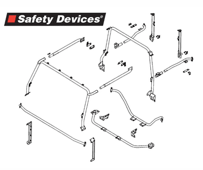 8-Point External Roll Cage