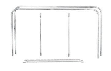 80" Full Flat Hood Stick Set - Flat