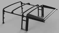 90 Soft Top Heavy Duty Bar Set with Canvas Hood