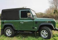 90 Soft Top Heavy Duty Bar Set with Canvas Hood