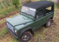 90" Full Hood Stayfast Zip Sides Td5/Td4 Only (Inc Tailgate Bar & Belt Kit)
