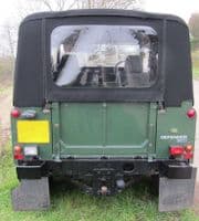 90" Full Hood Stayfast Zip Sides Td5/Td4 Only (Inc Tailgate Bar & Belt Kit)