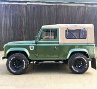 90" Full Hood Stayfast Zip Sides with Side Windows Inc Tailgate Bar & Belt Kit