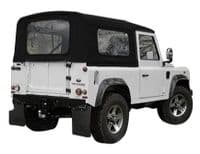 90" Full Hood Stayfast Zip Sides with Side Windows Inc Tailgate Bar & Belt Kit