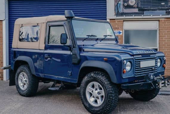90" Full Hood Stayfast Zip Sides with Side Windows Inc Tailgate Bar & Belt Kit