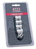 ARB Silver Tyre Valve Caps