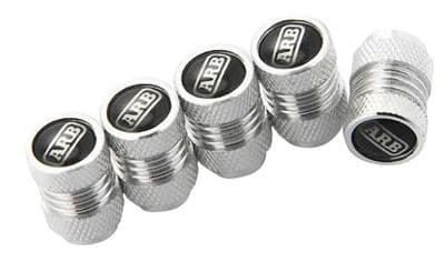 ARB Silver Tyre Valve Caps