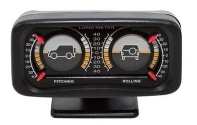 Black Finish Double Incline Land Meter - DA1003