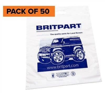 Britpart Branded Carrier Bags x50