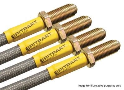 Britpart Plus 150mm Brake Hose Kit - Defender 110