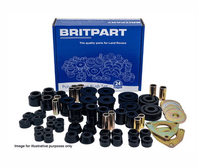 Britpart Series 1/2/3 SWB Black Suspension Bush Set - DC7103