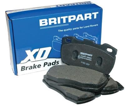 Britpart XD Brake Pad Set - Front - LR138646