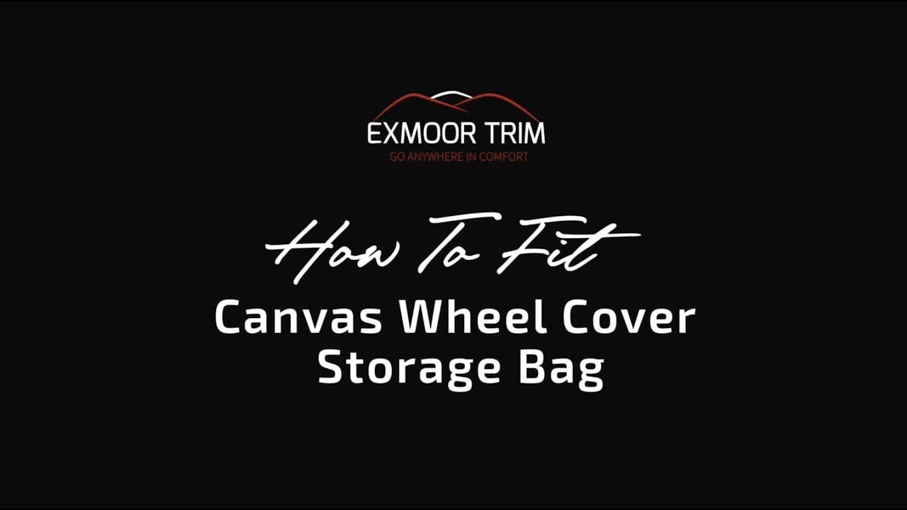 Canvas Wheel Cover Storage Bag